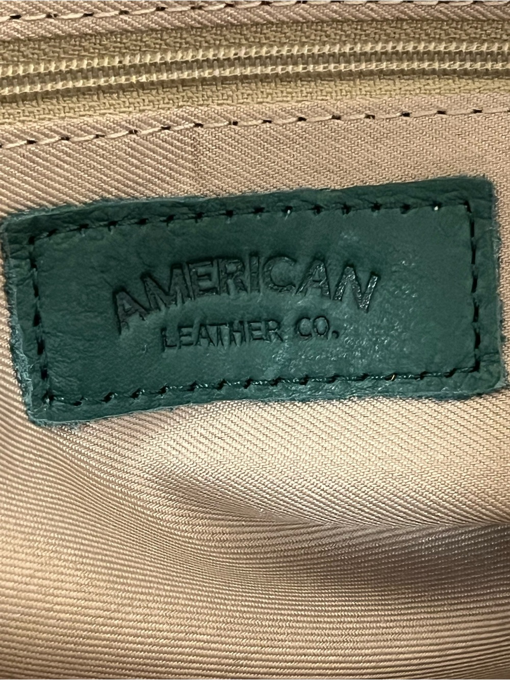 New American Leather Co. Carrie Dome Satchel/crossbody dark teal - Picture 14 of 16